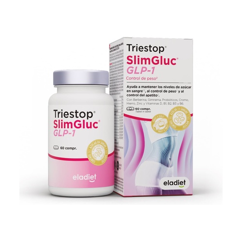 Buy Triestop slimgluc glp-1 glucose 60 tablets Eladiet | Naturitas