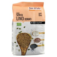 Semillas de lino dorado 400 g - Fior di Loto | Natural Doctor