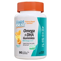 Omega + Dha 90 gominolas - Doctor's Best | Natural Doctor