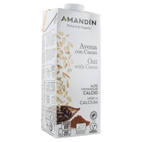 Boisson à l'avoine avec cacao