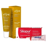 Balíček sikapur® herpes + balzám oliovita® balm protect spf30