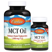 Aceite MCT 1000mg 120 + 30 cápsulas blandas - Carlson Labs | Natural Doctor