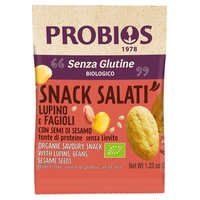 Snack z lupiny a fazolí - s sezamovými semínky