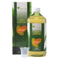 Jugo de aloe vera con ágave 1 L - Green Frog | Natural Doctor