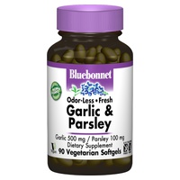 Ajo Desodorizado y Perejil ( Garlic & Parsley) 90 cápsulas de 500mg - Bluebonnet | Natural Doctor
