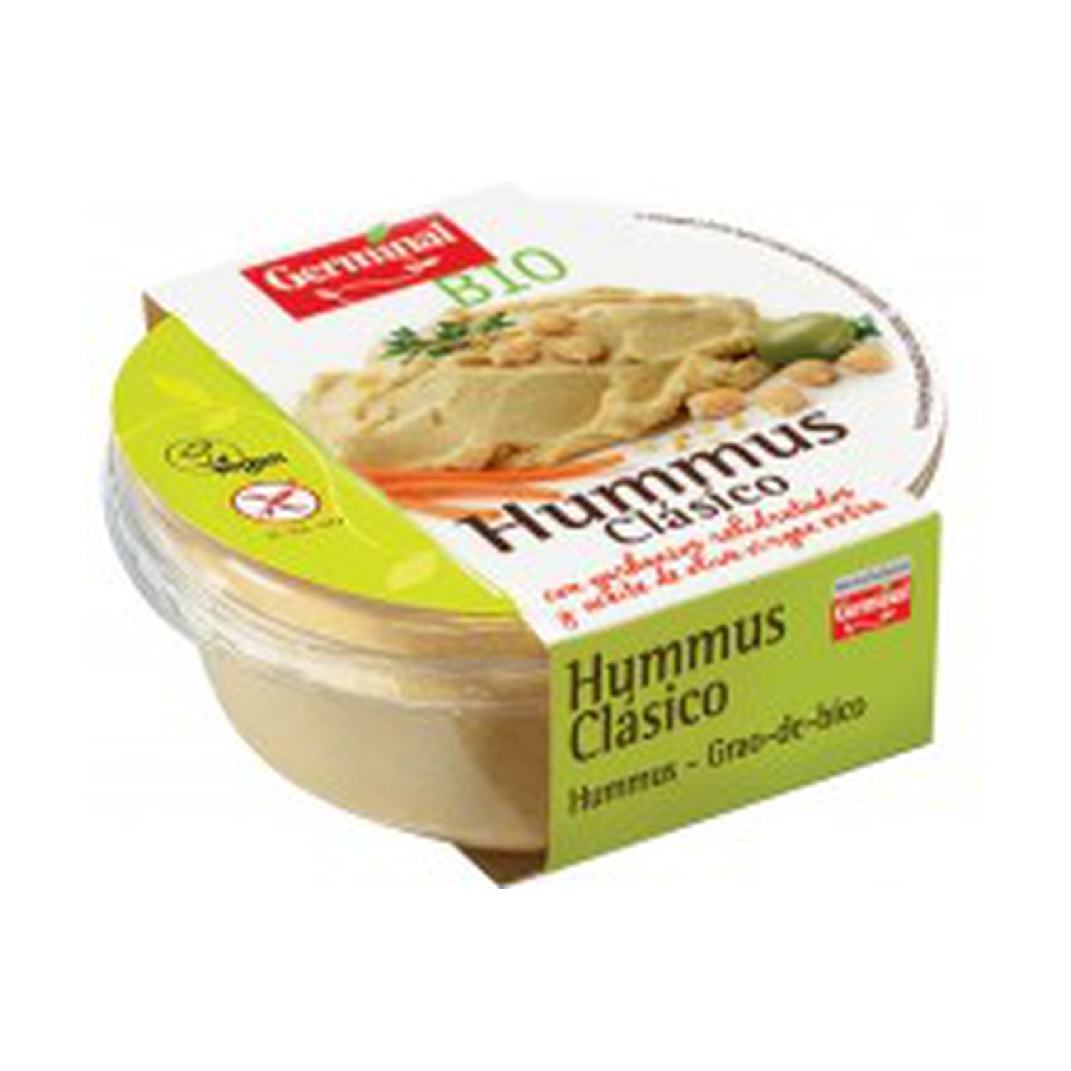 Comprar Hummus clásico sin gluten 130 g Germinal Naturitas