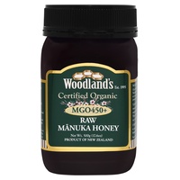 Manukový med mgo450+ bio raw monoflorální
