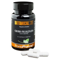 Mezcla botánica de picolinato de cromo 30 cápsulas vegetales - PromoPharma | Natural Doctor