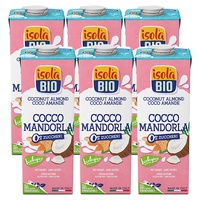 Ekologisk kokosdryck med mandelpack