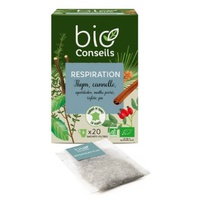 Infusión respiratoria bio 20 bolsitas infusoras - Bio Conseils | Natural Doctor