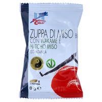 Snabb misosoppa med wakame och hatcho miso - en portion