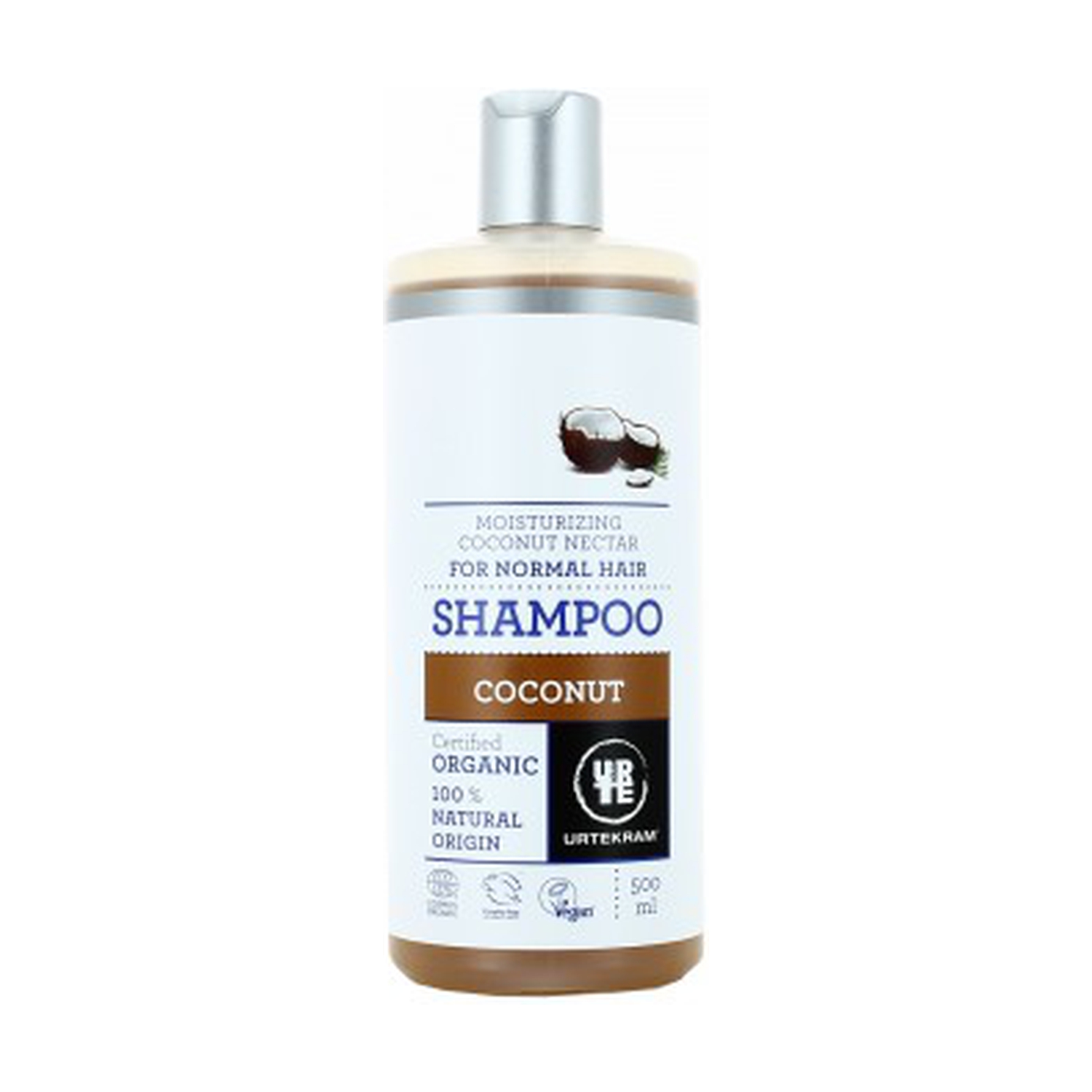 Champú Coco Orgánico Vegano 500 ml de Urtekram Naturitas