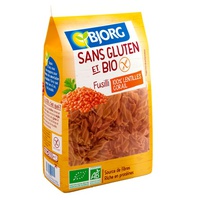 Fusilli sem glúten Coral Lentilhas 250 g - Bjorg
