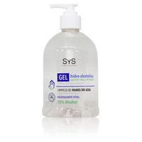 Laboratorio Sys Gel Limpiador De Manos Con Aloe Vera 500 Ml De Gel