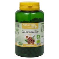 Guaraná orgánico 200 cápsulas - Nat & Form | Natural Doctor
