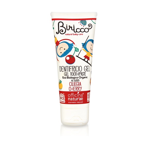 Buy Biricco Cherry Toothpaste 75 ml of gel (Cherry) Officina Naturae