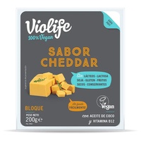 Bloco vegano sabor bio cheddar 150 g - Violife