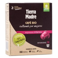 Cápsulas compostáveis bio café intenso 10 unidades - Tierra Madre Oxfam Intermón