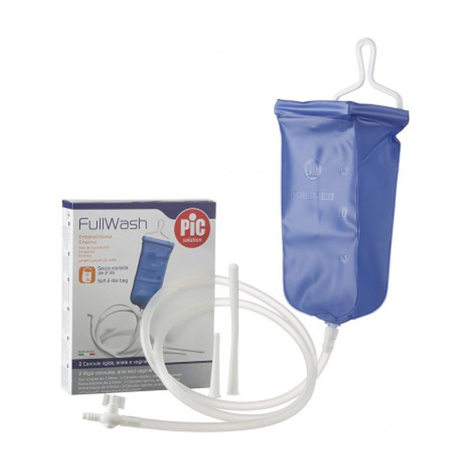 Comprar Enema bock: bolsa de 2 litros, manguera, 2 cánulas (vaginal y rectal) 1 unidad Pic ...
