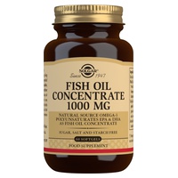 Concentrado de Óleo de Peixe 60 cápsulas (1000mg) - Solgar