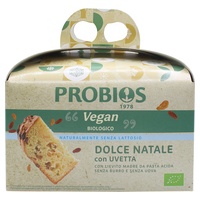 Veganský panettone s rozinkami