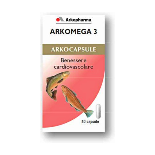 Vendita Arkomega 3 50 capsule Arkopharma | Naturitas