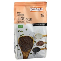 Semillas de lino oscuras 400 g - Fior di Loto | Natural Doctor