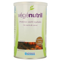 Vegenutril proteína vegetal cacao y avellana 300 g de polvo (Avellana - Cacao) - Nutergia | Natural Doctor