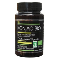 Konjac orgánico 90 cápsulas - Aquasilice | Natural Doctor