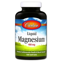 Geles de magnesio 400 mg 100 perlas - Carlson Labs | Natural Doctor