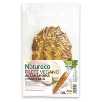 Bife vegano de cenoura e maçã 100 g - Natureco