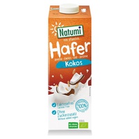 Boisson à l'avoine et à la noix de coco biologique