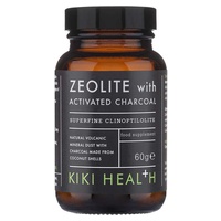 Zeolita en polvo carbón activado 60 g - KIKI Health | Natural Doctor