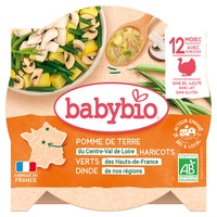 Menu brambor zelené fazolky bio krůta (od 12 měsíců)