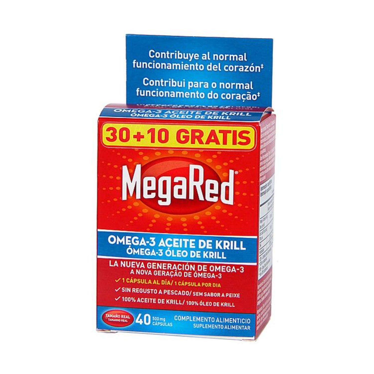Omega 3 Aceite De Krill 40 cápsulas de Megared Naturitas