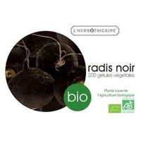 Rábano negro orgánico 180 cápsulas de 270mg - L'Herbothicaire | Natural Doctor