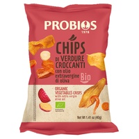 Křupavé zeleninové chipsy s extra panenským olivovým olejem