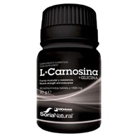 L-Carnosina y Glicina 60 comp de 1500 mg Mgdose de Soria Natural | Natural Doctor